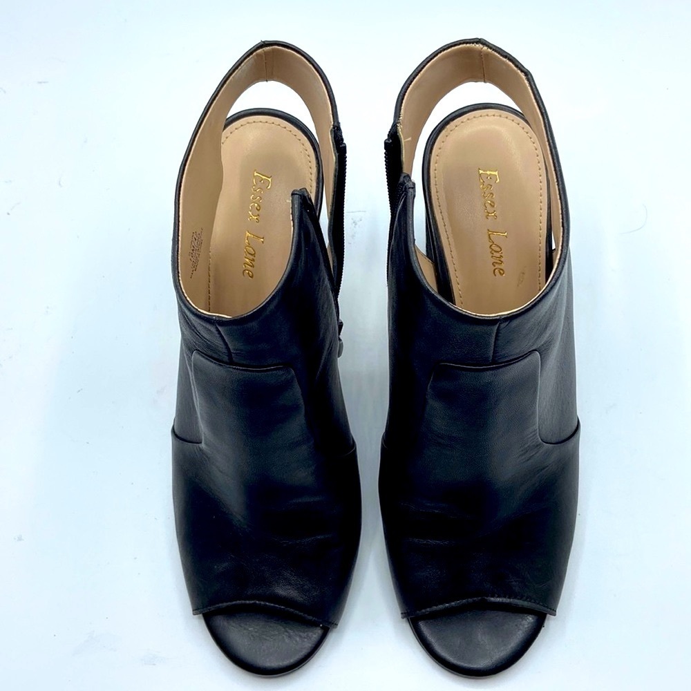 Essex Lane Leather, Black High Heels, Size- 10 M, Excellent Condition.